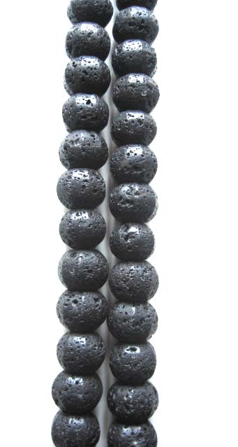 Lava Melon shape beads