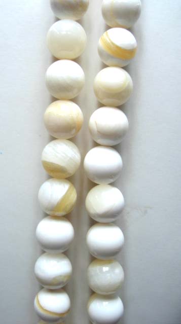 Shell Pearl Round Beads