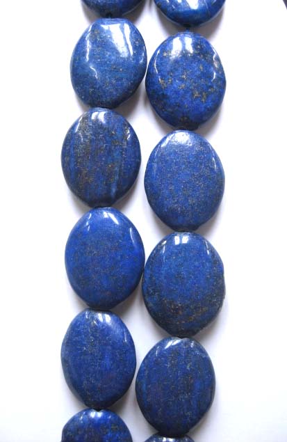 Lapis Mani shape beads