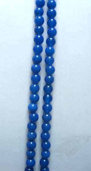 Blue Calci Doni Round Beads
