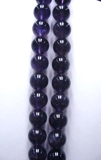Amethyst Round Beads